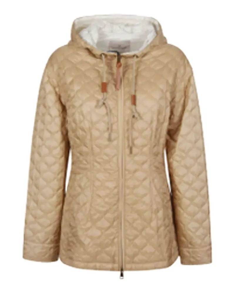 Moncler Gesteppte Arum Kapuzenjacke - Nude Nude