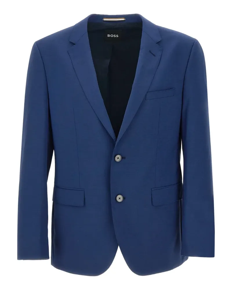 HUGO BOSS Sakko mit zwei Knöpfen - Blau Blau