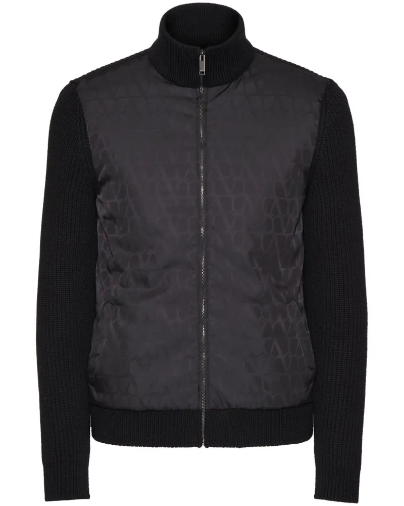 Valentino Garavani Hemdjacke mit Toile Iconographe-Print - Schwarz Schwarz