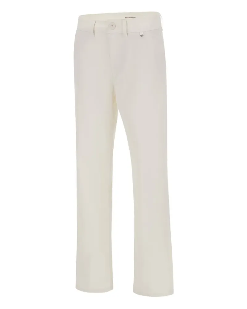 Herno Hose mit Logo-Detail - Weiß Weiß