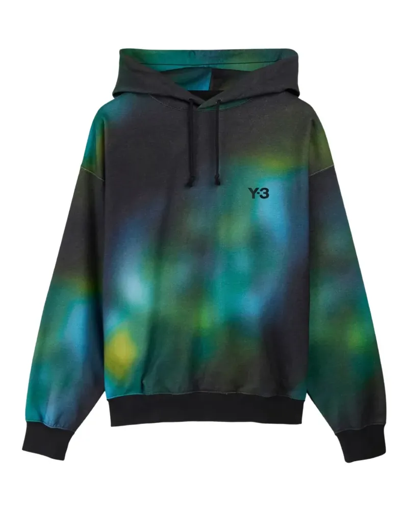Y-3 AOP hoodie - Schwarz Schwarz