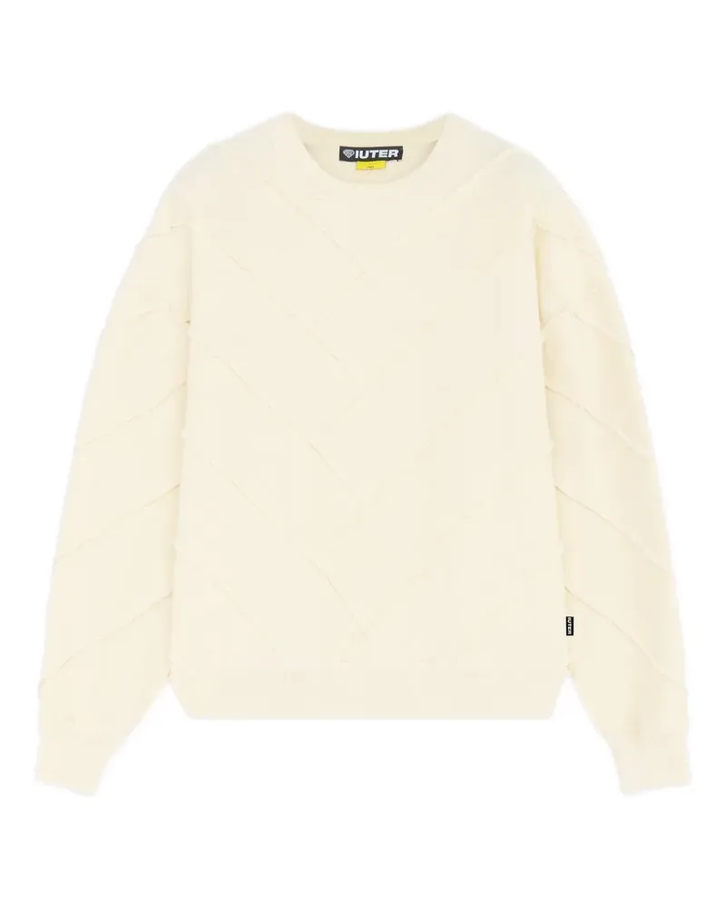 Iuter Wendbarer Parquet Pullover mit rundem Ausschnitt - Nude Nude