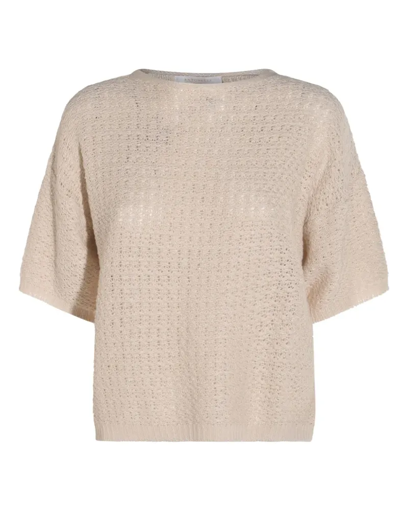 Antonelli Firenze Klassisches T-Shirt - Nude Nude