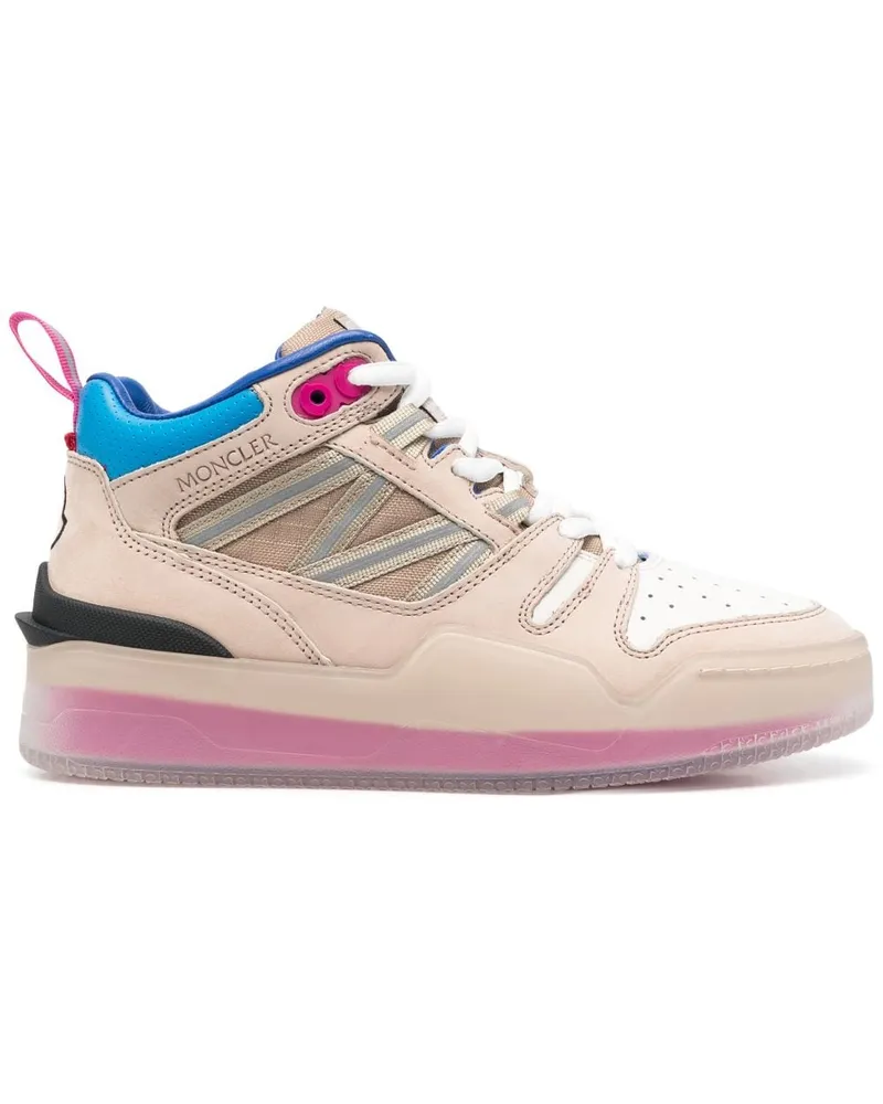 Moncler Pivot High-Top-Sneakers - Nude Nude
