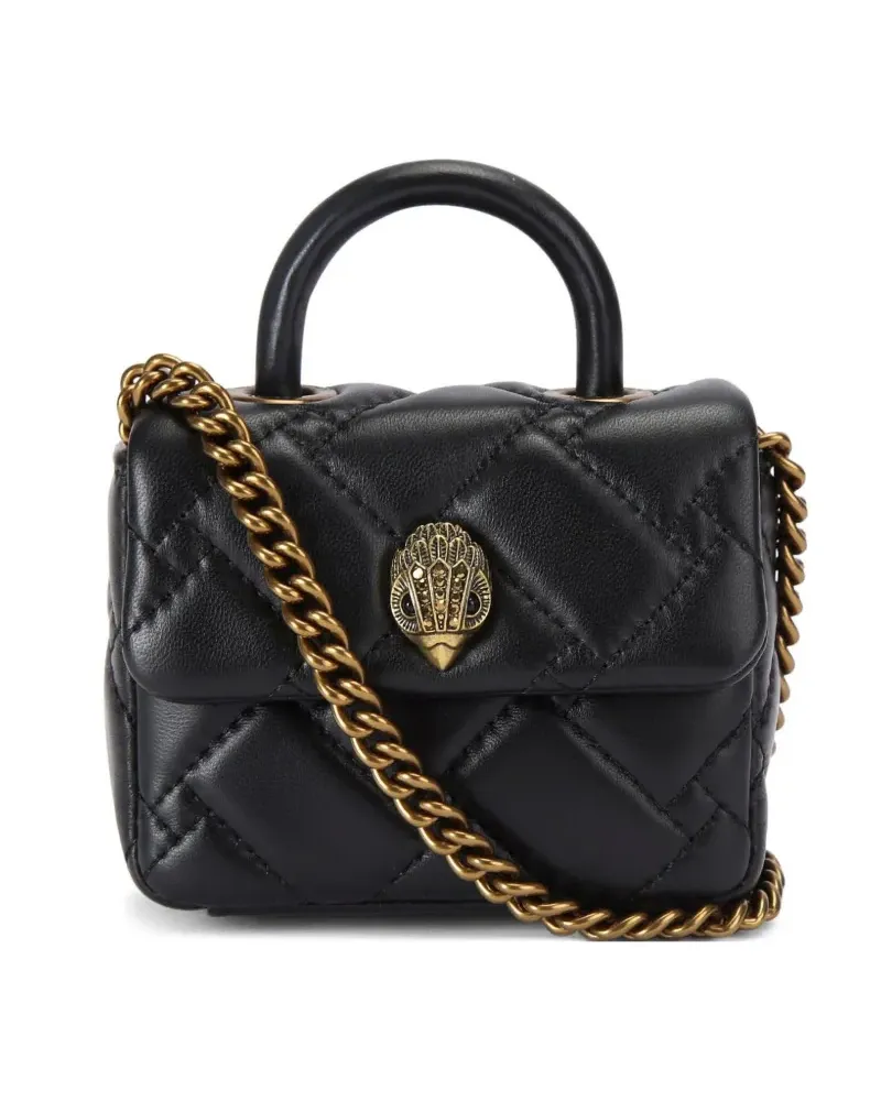 Kurt Geiger Mini Kensington Schultertasche - Schwarz Schwarz