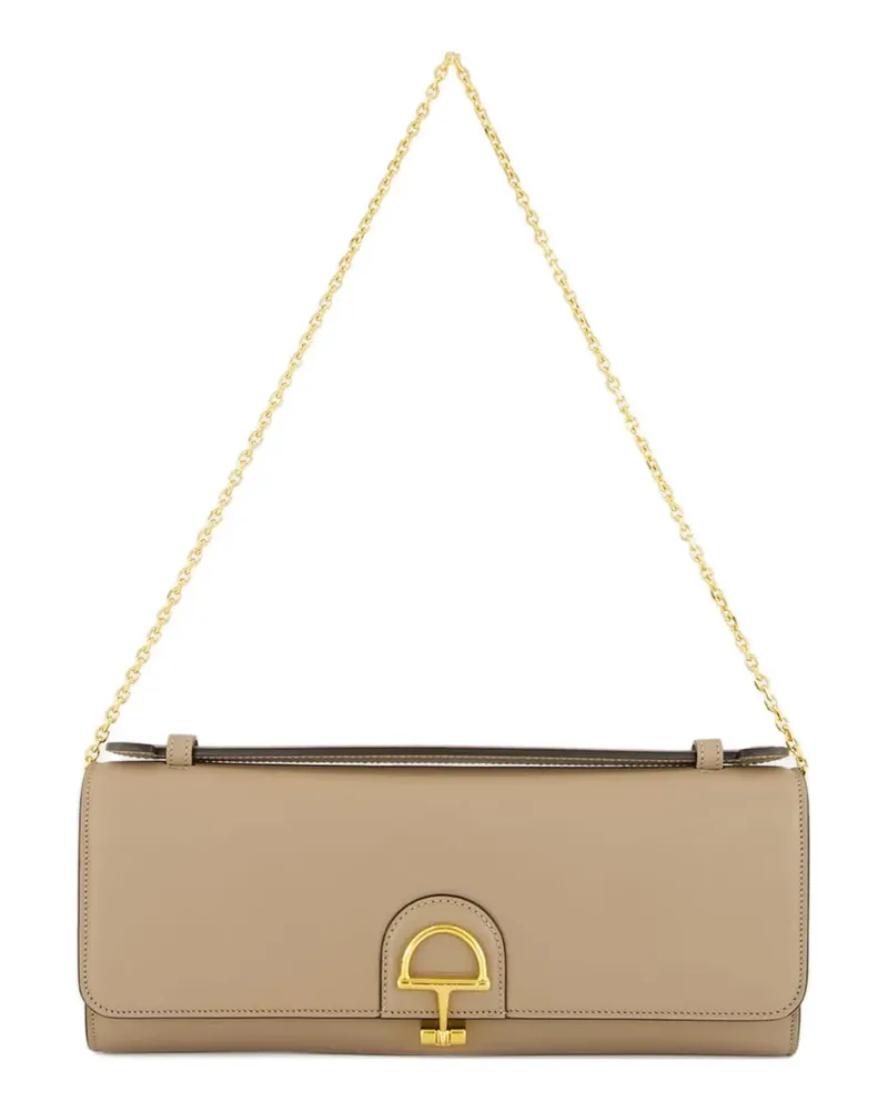 Gucci Schultertasche mit Kettenriemen - Nude Nude