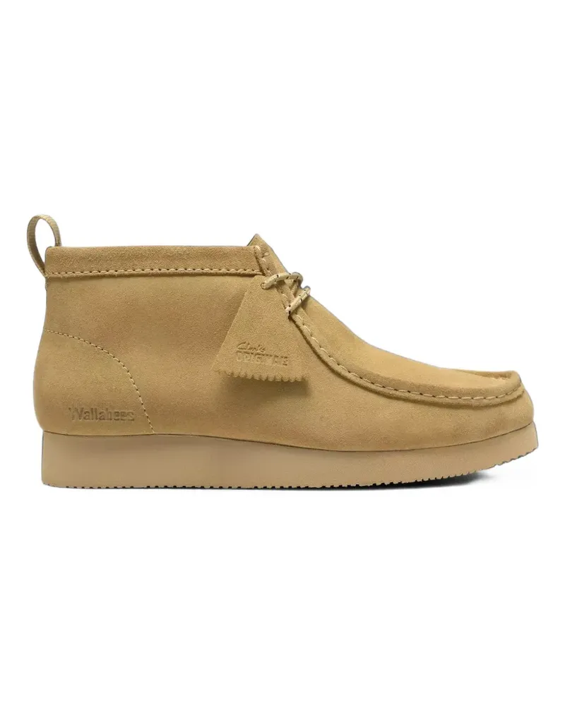 Clarks Wallabee Wildlederstiefel - Nude Nude