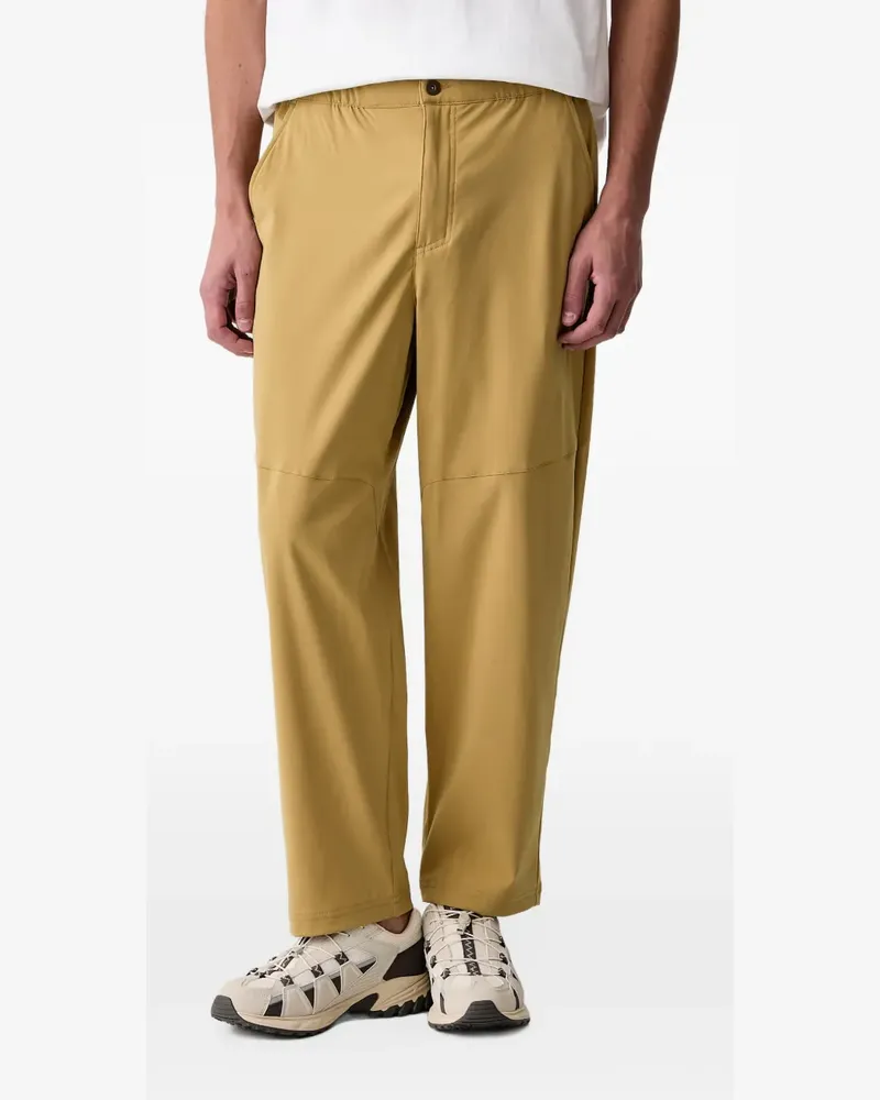 Columbia Sportswear Company Sauvie Sky Guide logo-patch panelled trousers - Gelb Gelb