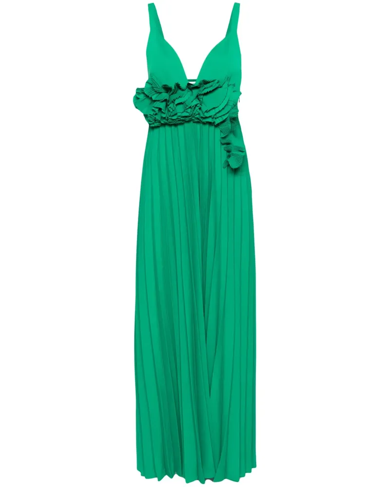 P.A.R.O.S.H. Palmer Maxikleid - Grün Grün