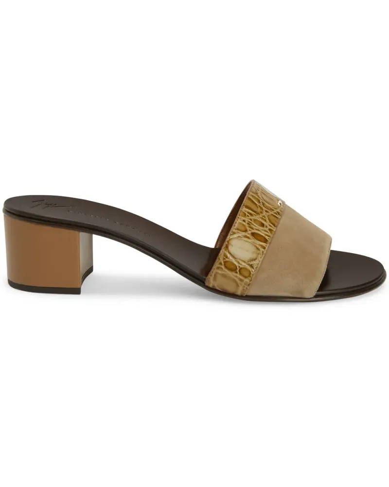 Giuseppe Zanotti Roose Sandalen 50mm - Braun Braun