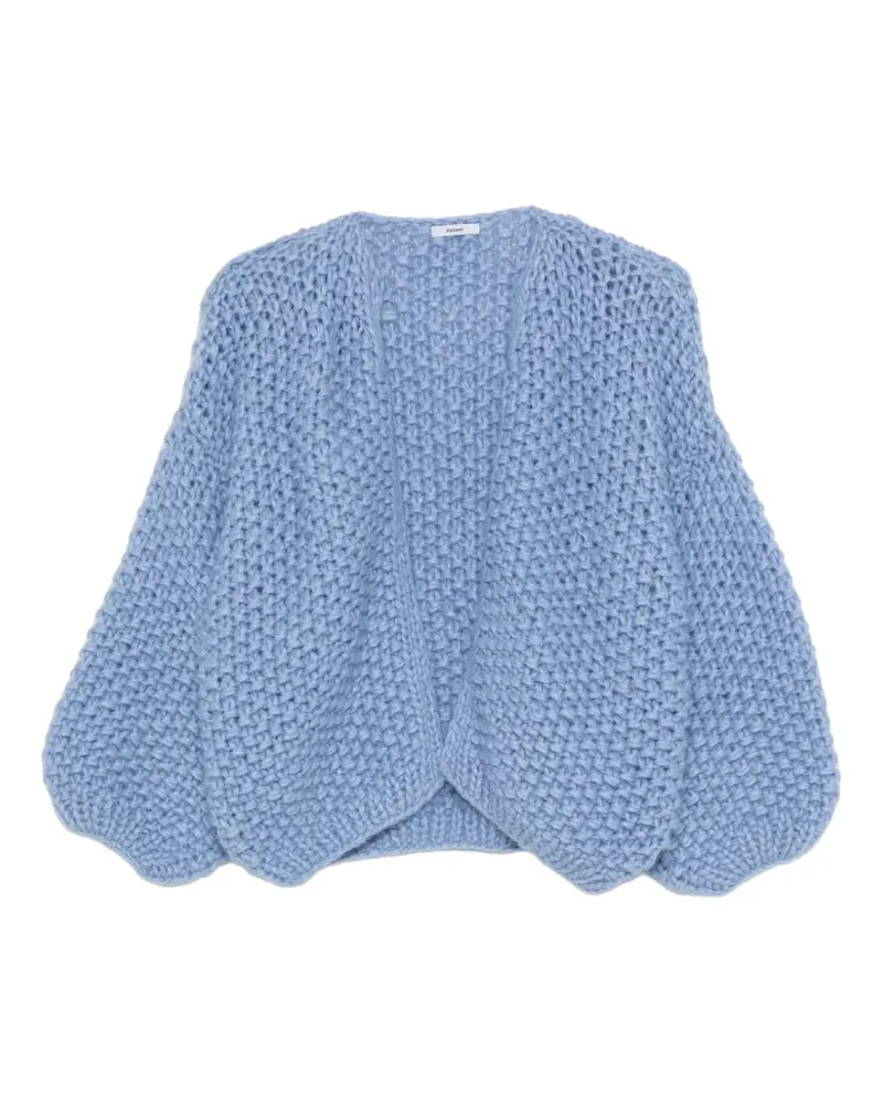 MAIAMI Cardigan mit Puffärmeln - Blau Blau