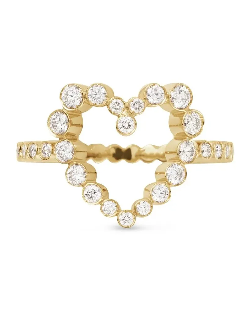 Sophie Bille Brahe 18kt Ensemble Coeur Gelbgoldring Gold