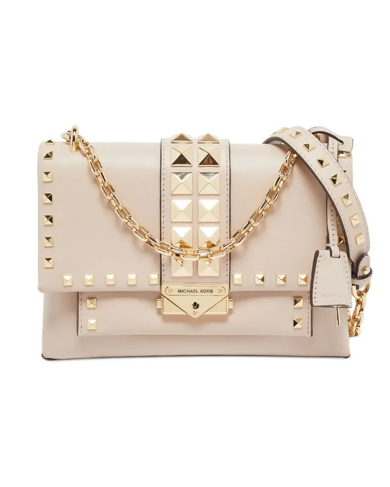 Michael Kors Cece Schultertasche mit Nieten - Nude Nude