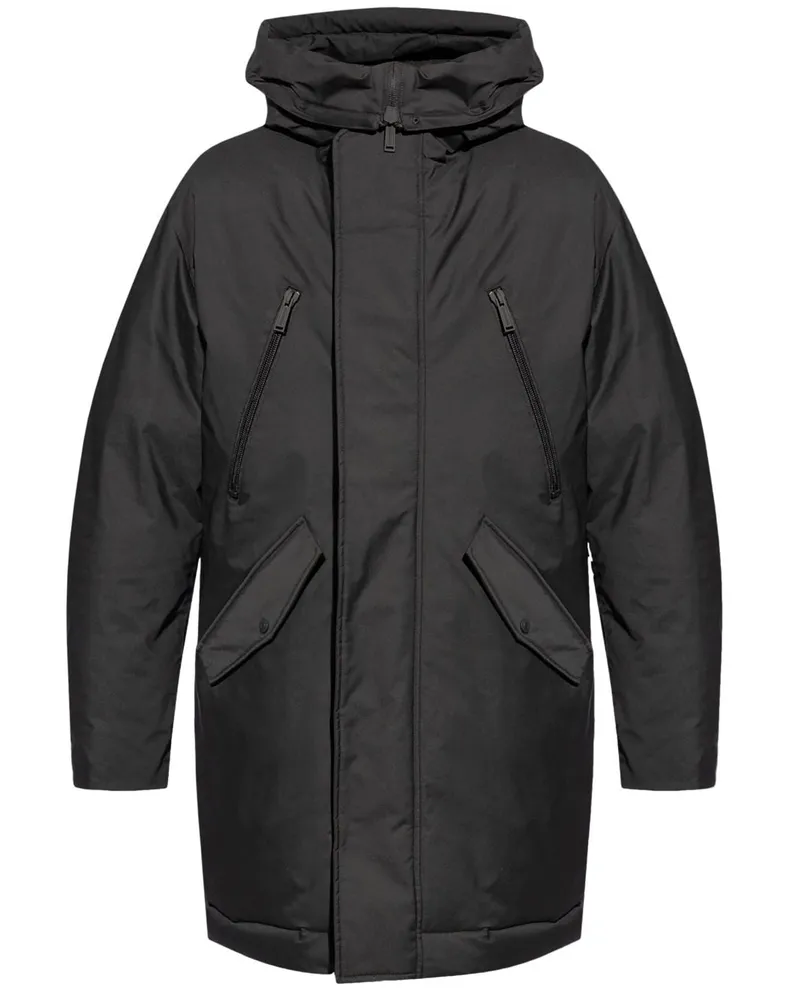 Dsquared2 Parka mit Kapuze - Schwarz Schwarz