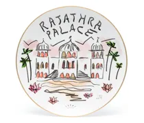 Rajathra Palace Teller - Weiß