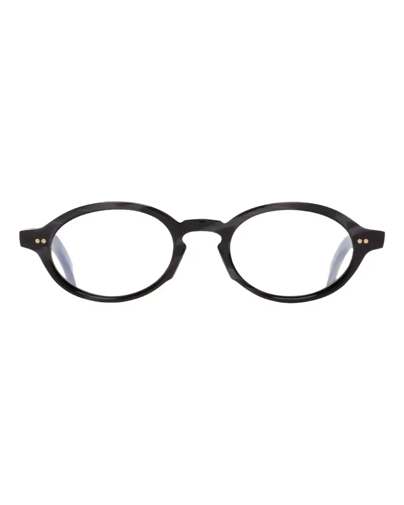 Cutler and Gross GR13 Brille mit rundem Gestell - Schwarz Schwarz