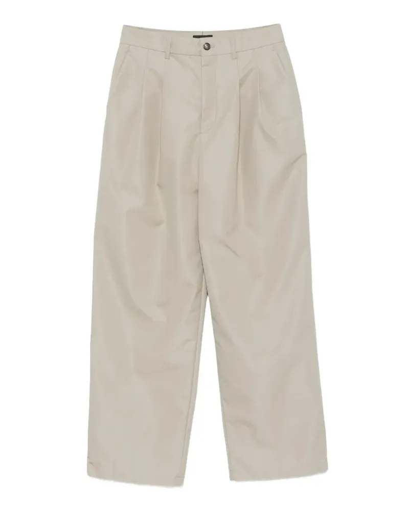 WARDROBE.NYC Plissierte Hose - Grau Grau