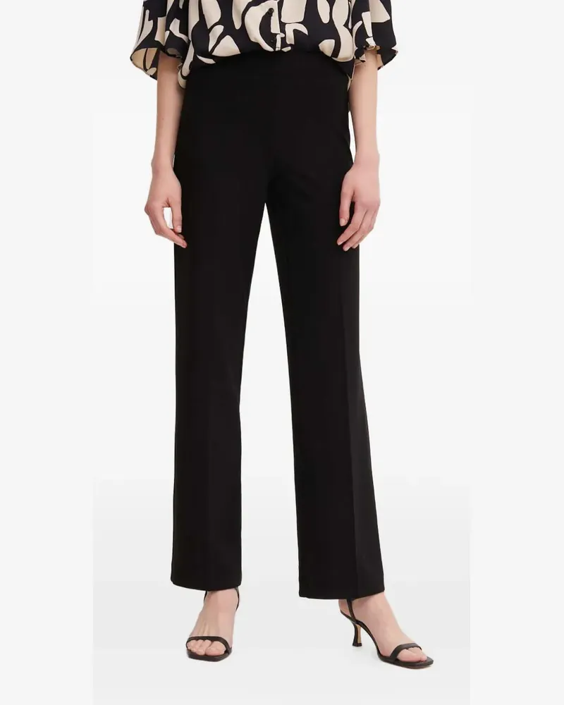 Joseph Ribkoff seam-detail high-waisted trousers - Schwarz Schwarz