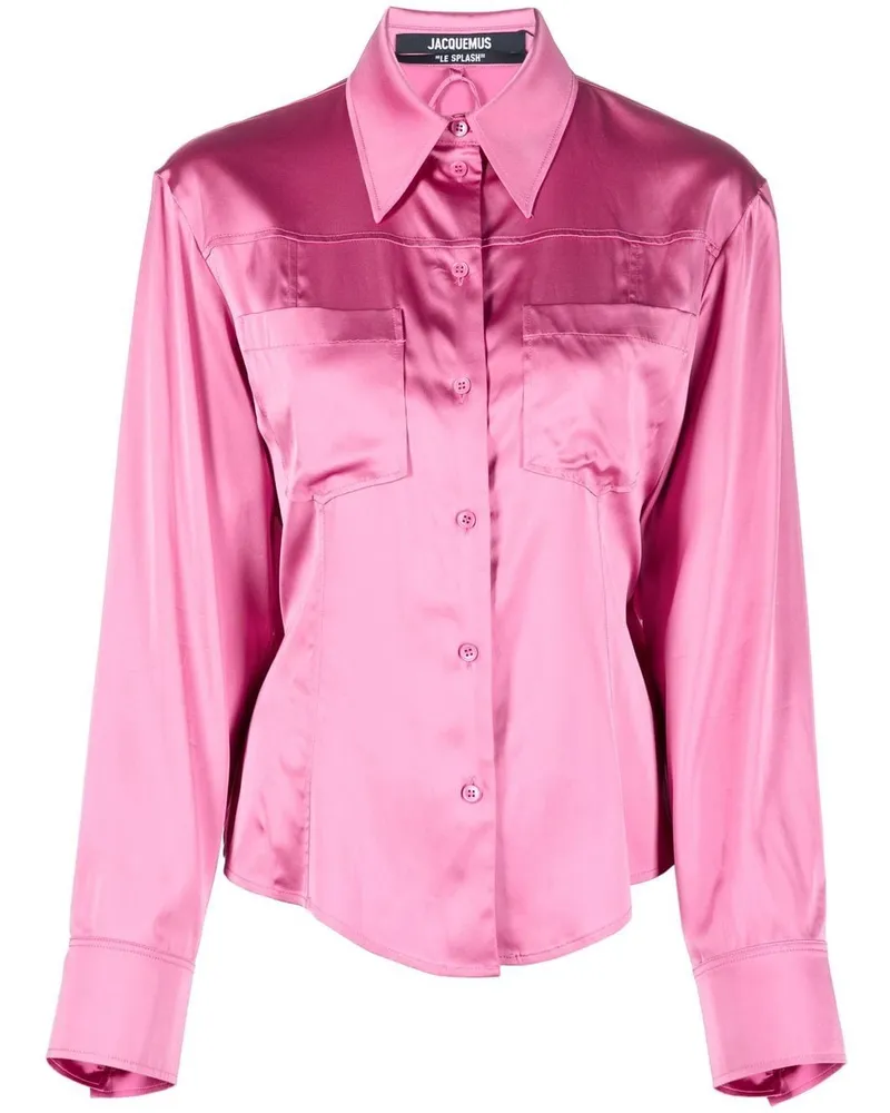 Jacquemus Hemd mit offenem Rücken - Rosa Rosa