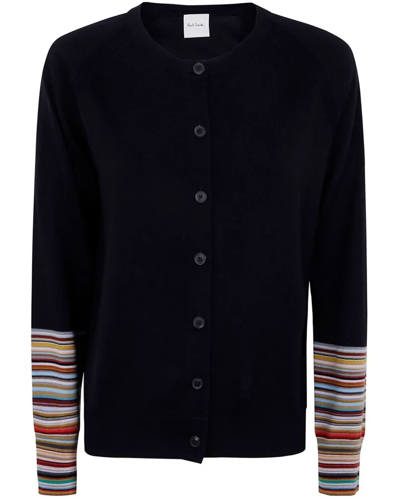 Paul Smith Cardigan mit Signature-Streifen - Blau Blau