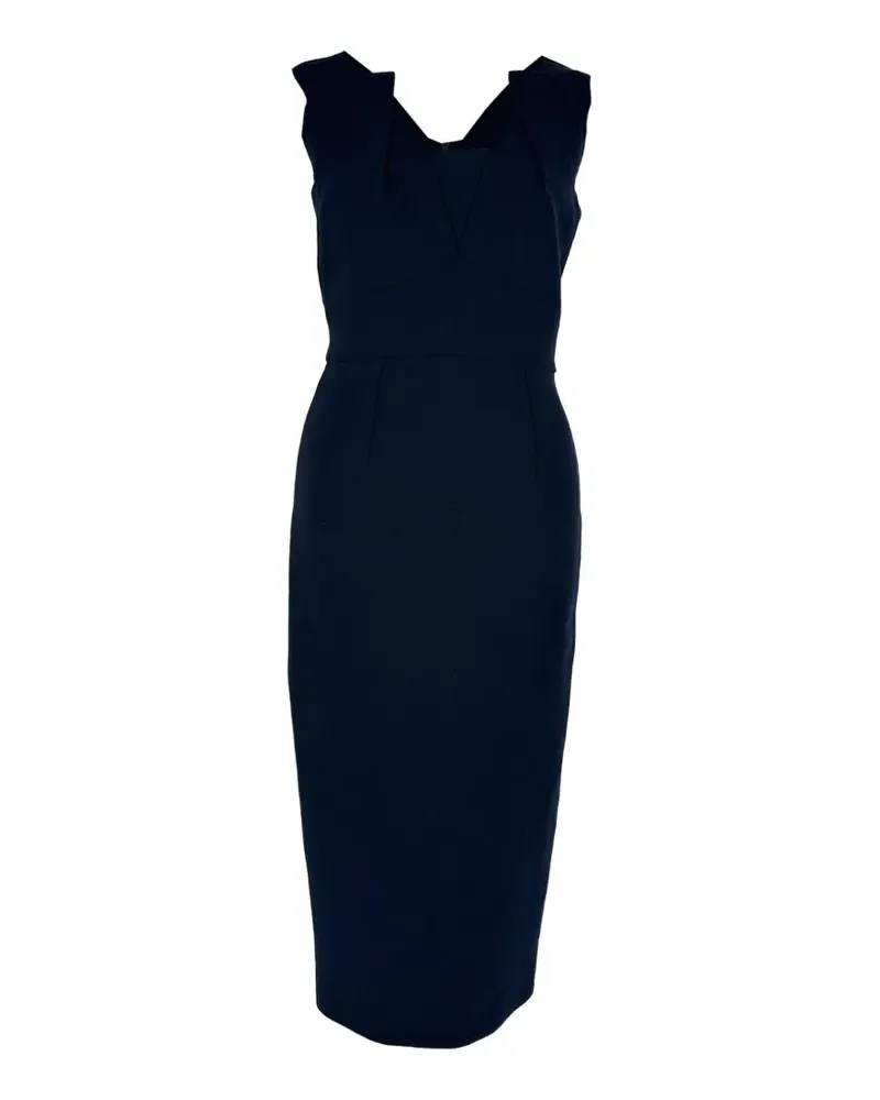 Roland Mouret sleeveless midi dress - Blau Blau