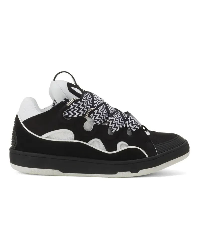 Lanvin Sneakers mit Zickzackmuster - Schwarz Schwarz