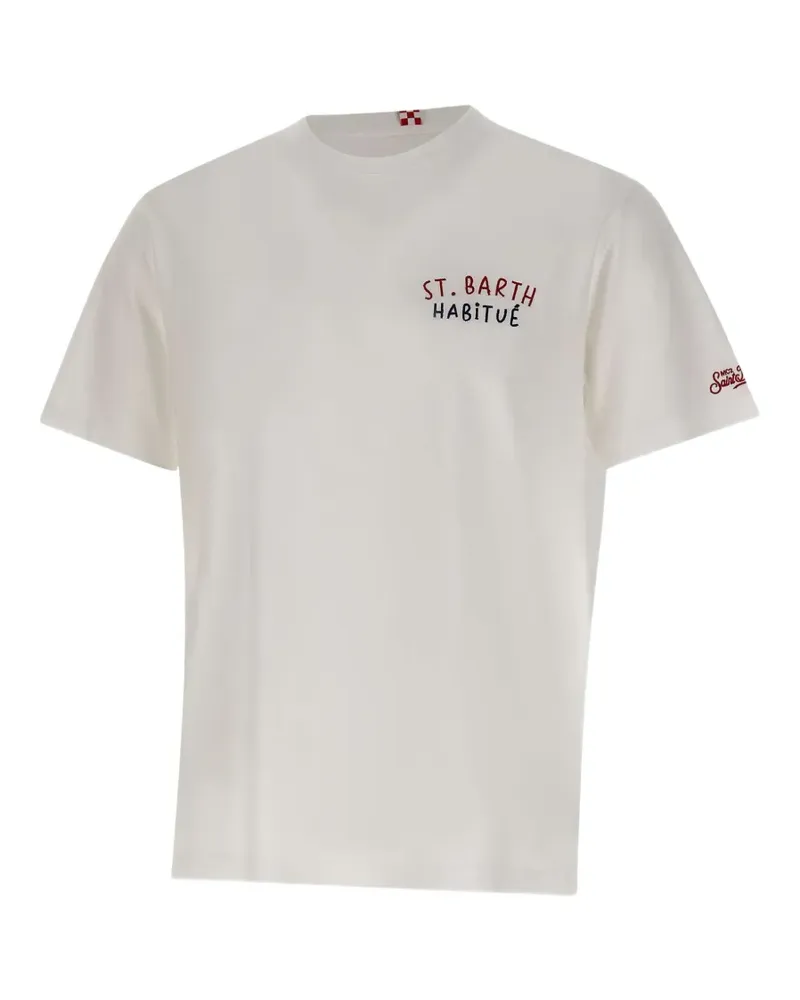 MC2 Saint Barth Portland graphic-print T-shirt - Weiß Weiß