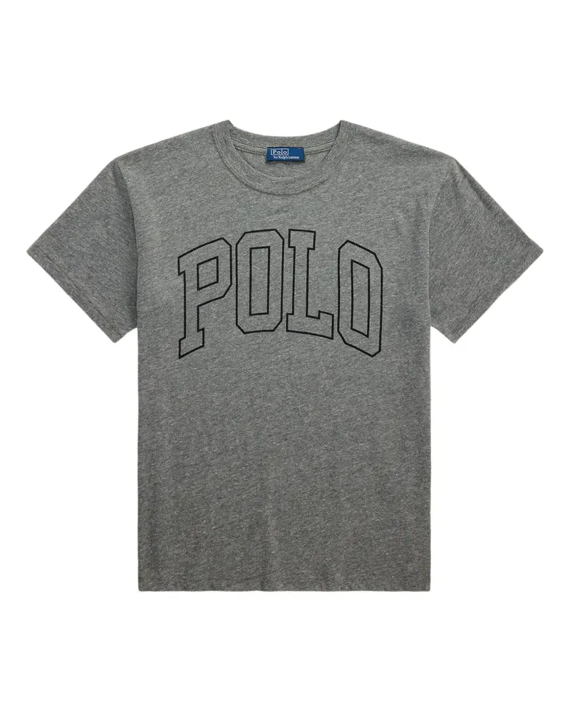 Ralph Lauren T-Shirt mit Logo-Print - Grau Grau