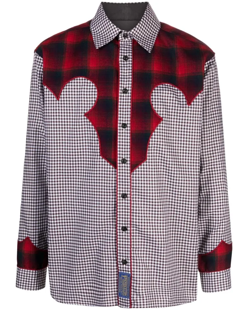 Maison Margiela x Pendleton Hemd mit Vichy-Karo - Braun Braun