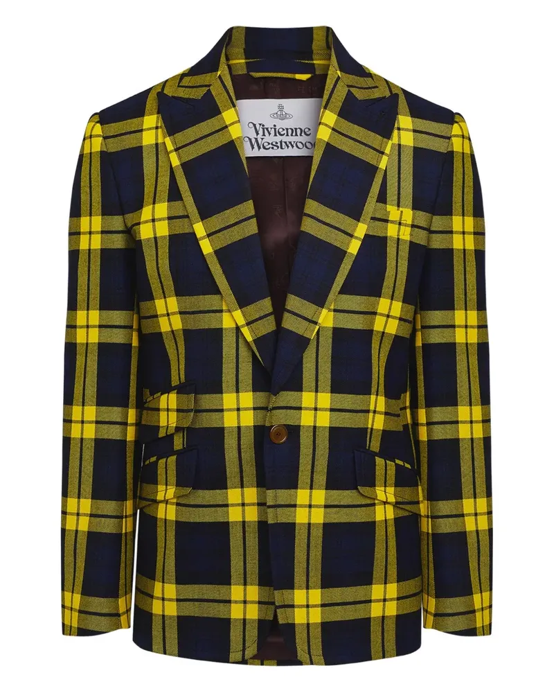 Vivienne Westwood Kariertes Sakko - Blau Blau
