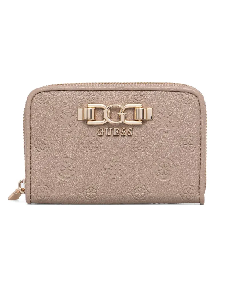 Guess Anise Portemonnaie mit Logo - Nude Nude