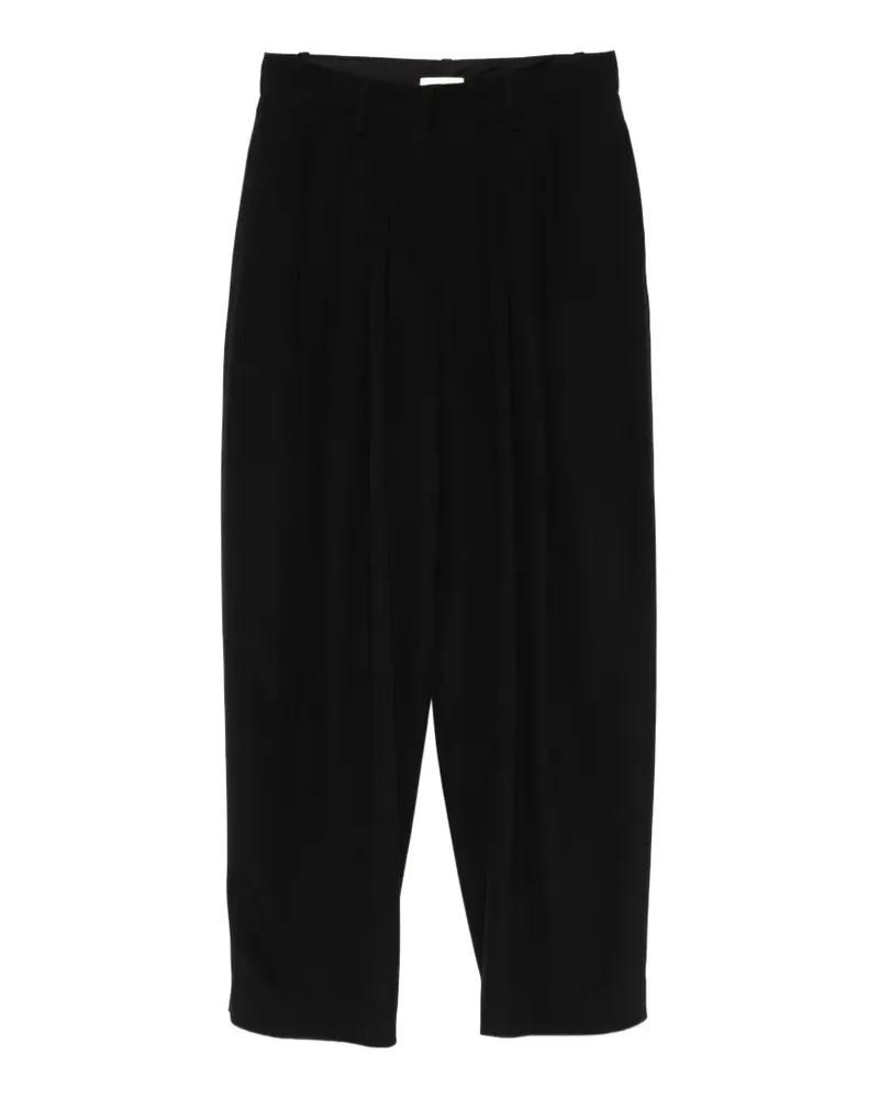 Isabel Marant Janice pleated trousers - Schwarz Schwarz