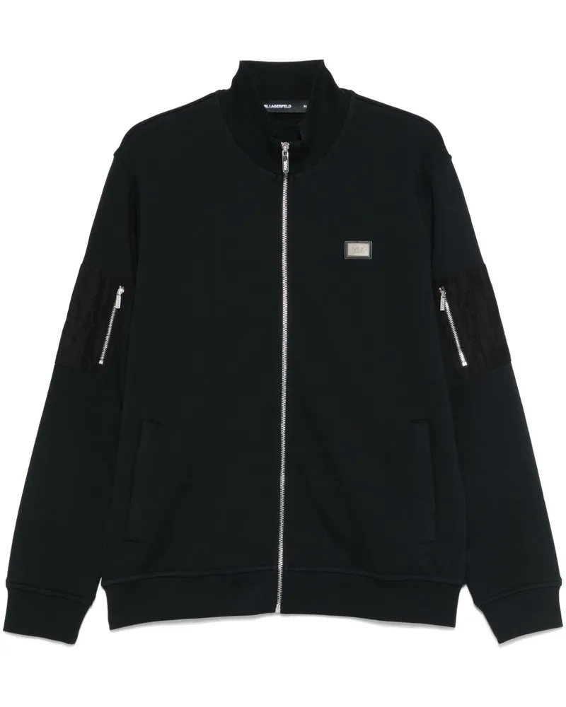 Karl Lagerfeld Sportjacke mit Reißverschluss - Blau Blau