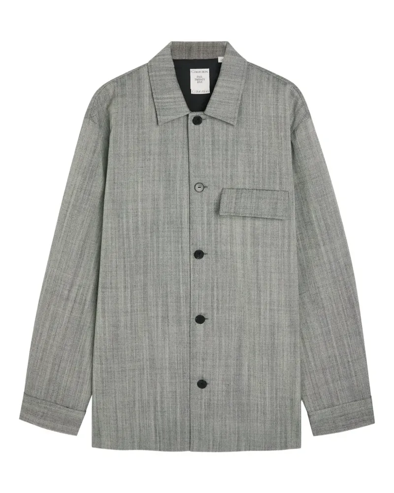 Calvin Klein Kostas Hemdjacke - Grau Grau