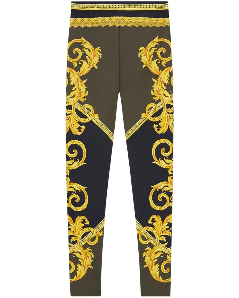 Versace La Coupe des Dieux Leggings - Schwarz Schwarz