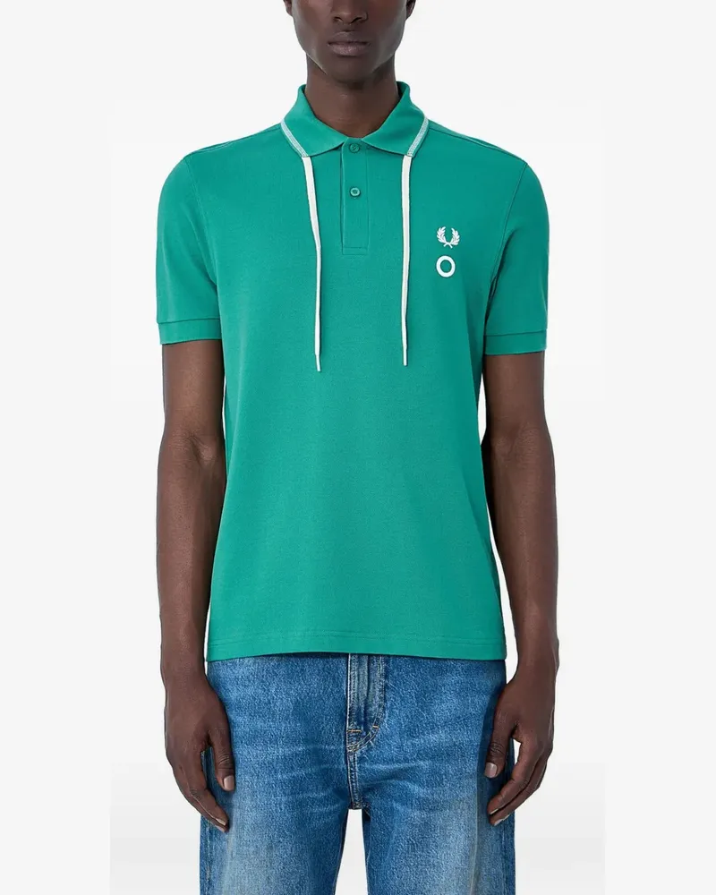 Fred Perry X Craig Green logo-embroidered polo shirt - Grün Grün