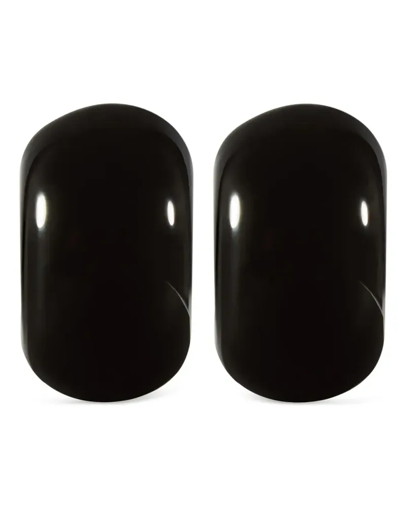 Courrèges Infinity Ohrringe - Schwarz Schwarz