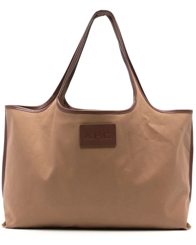 A.P.C. Handtasche aus Leder - Braun Braun