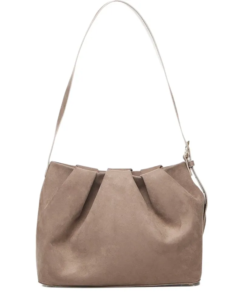 THEMOIRÈ Schultertasche mit Schnalle - Braun Braun