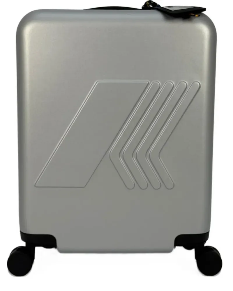 K-Way Reisetasche mit Logo-Prägung - Grau Grau
