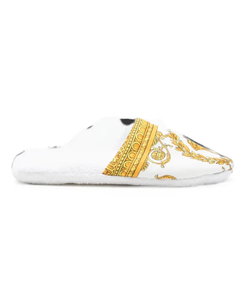 Versace I Heart Baroque slippers - Weiß Weiß