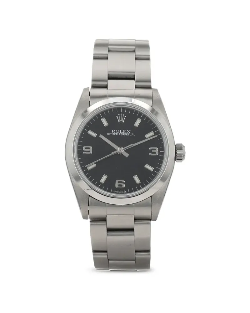 Rolex 1998 pre-owned Oyster Perpetual 31mm - Schwarz Schwarz