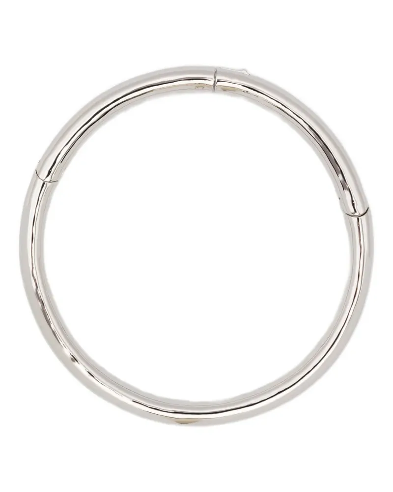 Eddie Borgo Halskette mit Zylinderkragen - Silber Silber