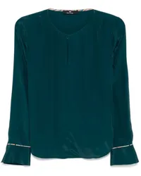 Paul Smith Signature Bluse mit Streifendetail Blau