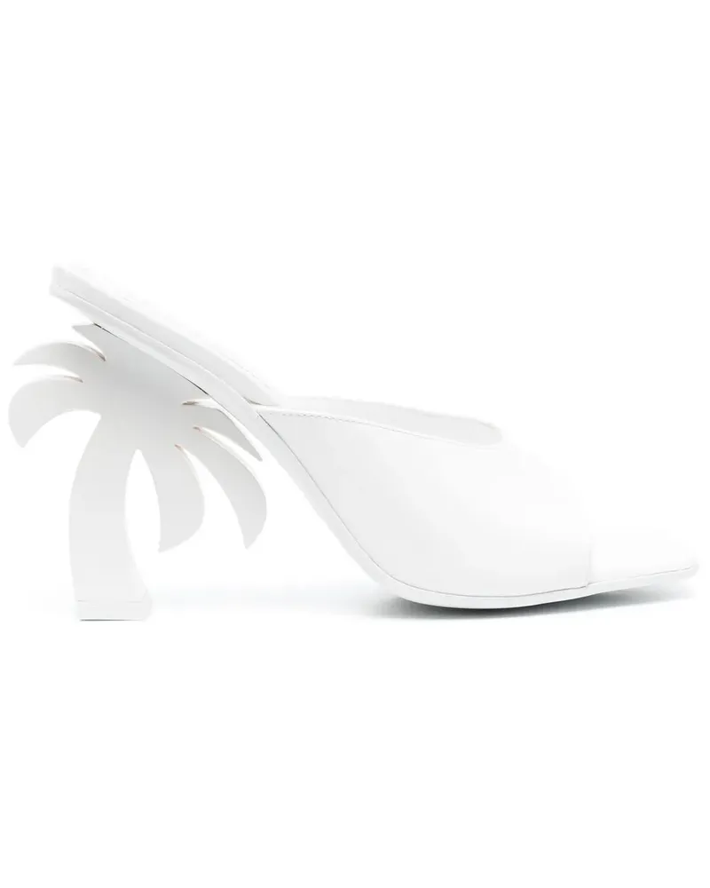 Palm Angels Palm Beach Mules - Weiß Weiß
