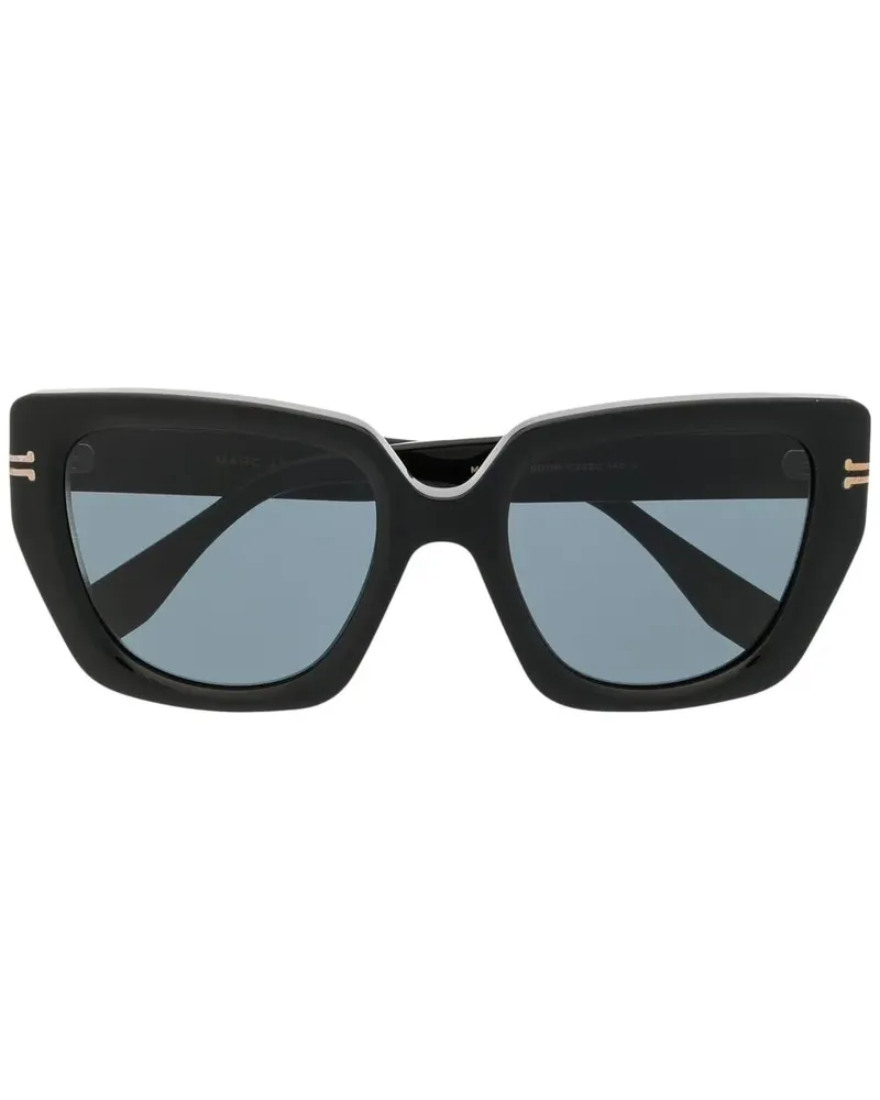 Marc Jacobs Sonnenbrille mit Cat-Eye-Gestell - Schwarz Schwarz