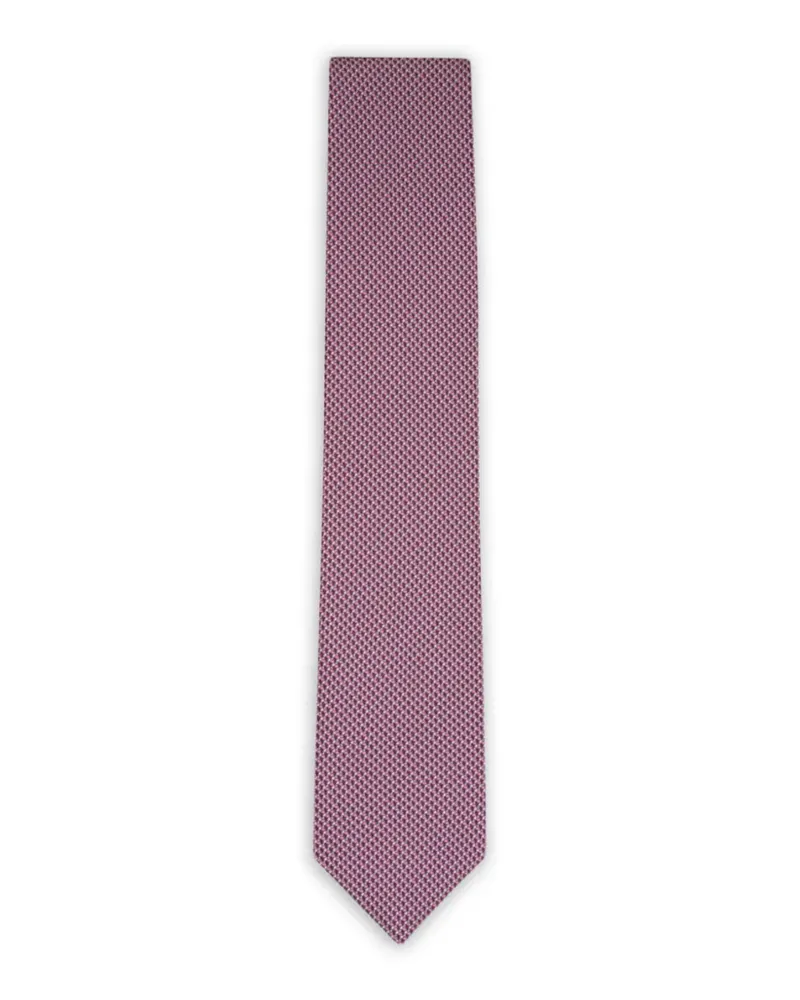 Brioni patterned silk tie - Violett Violett
