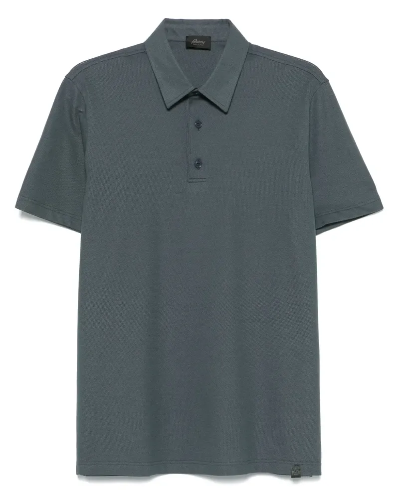 Brioni Klassisches Poloshirt - Grün Grün