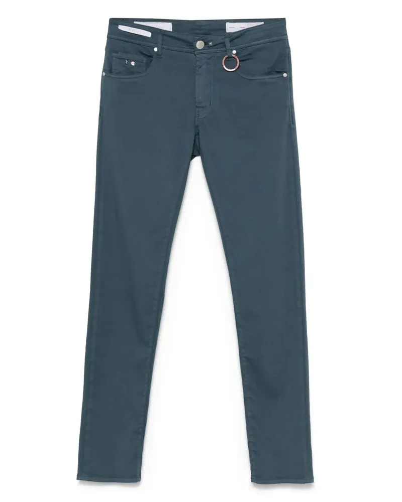 Tramarossa Hose mit Logo-Patch - Blau Blau