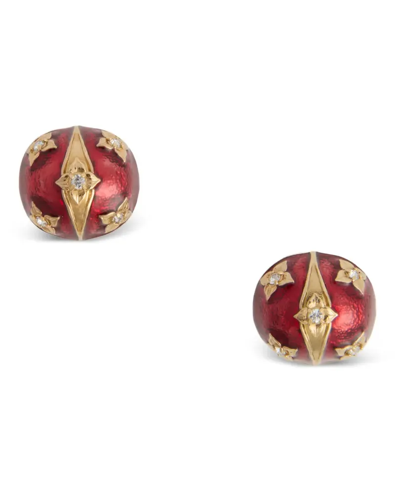 La DoubleJ Lady Scarab earrings - Gold Gold